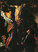 The Crucifixion of St Andrew c.1609-10 By Caravaggio