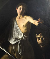 David with the Head of Goliath c.1610 By Caravaggio
