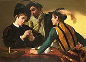The Cardsharps c1594 By Caravaggio
