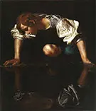 Narcissus c1597 By Caravaggio
