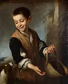 Boy with a Dog c.1650 By Bartolome Esteban Murillo