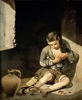 The Young Beggar c1650 By Bartolome Esteban Murillo
