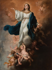 The Assumption of the Virgin 1670 By Bartolome Esteban Murillo