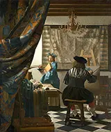 The Art of Painting c1666 By Johannes Vermeer