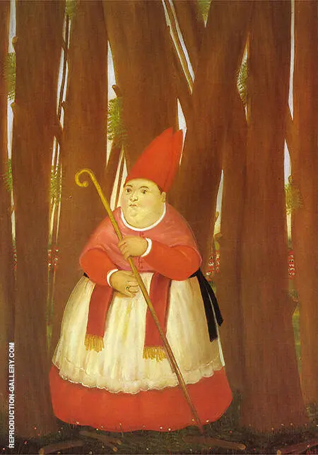 Promenade 1978 By Fernando Botero