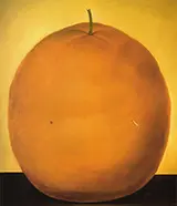 Orange 1977 By Fernando Botero