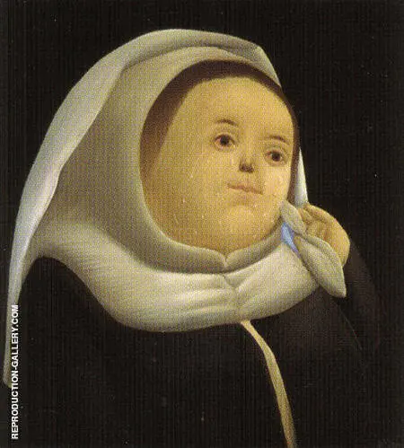Prioress Mother Superior 1966 By Fernando Botero