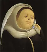 Prioress Mother Superior 1966 By Fernando Botero