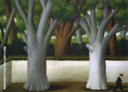 Man on the Street 2001 By Fernando Botero