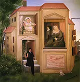 Man Who Went to the Office 1969 By Fernando Botero