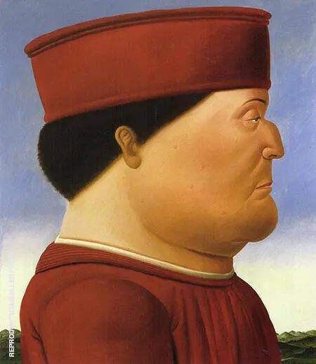 Federico da Montefeltro 1998 By Fernando Botero