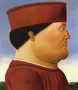 Federico da Montefeltro 1998 By Fernando Botero