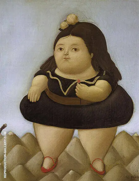 Excursion to the Volcano 1966 By Fernando Botero