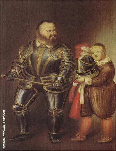 Alof de Vignancourt 1974 By Fernando Botero