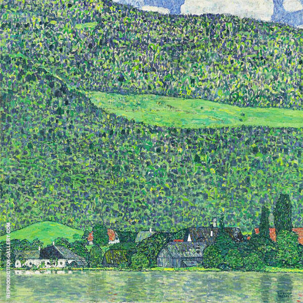 Litzlberg on Lake Attersee 1915 | Oil Painting Reproduction