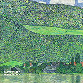Litzlberg on Lake Attersee 1915 By Gustav Klimt