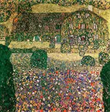 Villa on the Attersee 1914 By Gustav Klimt