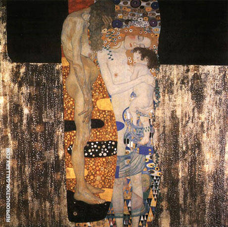 Three Ages of Woman by Gustav Klimt | Oil Painting Reproduction