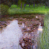 The Swamp 1900 By Gustav Klimt