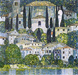 The Church in Cassone By Gustav Klimt