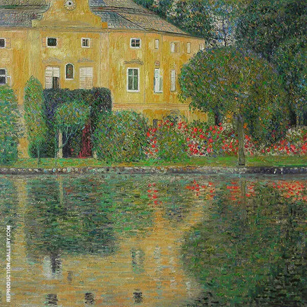 Schloss Kammer on the Attersee IV 1910 By Gustav Klimt