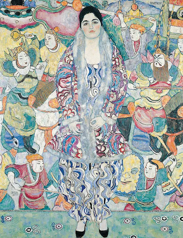 Portrait of Friederike Maria Beer 1916 By Gustav Klimt