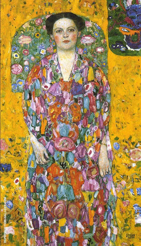 Portrait of Eugenia Primavesi 1913 By Gustav Klimt
