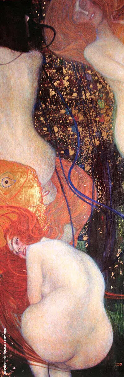 Gold Fish 1901 By Gustav Klimt
