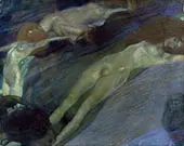 Moving Water 1898 By Gustav Klimt
