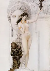 Allegory of Sculpture 1889 By Gustav Klimt