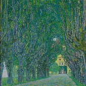 Avenue in Schloss Kammer Park 1912 By Gustav Klimt