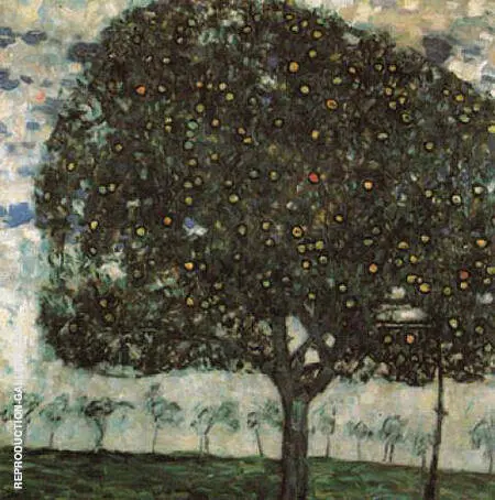 Apple Tree II 1916 By Gustav Klimt