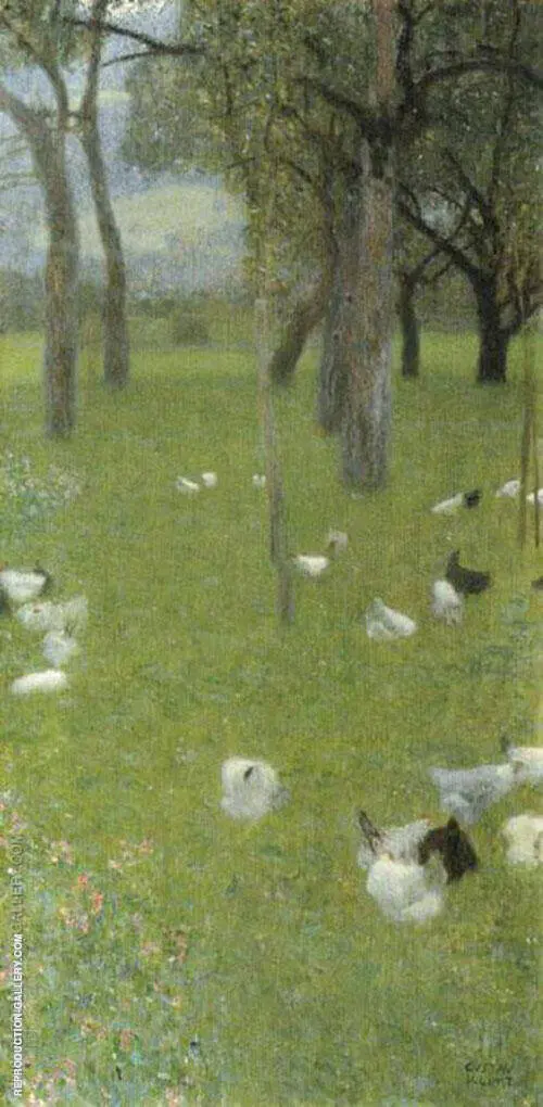 After the Rain 1898 By Gustav Klimt