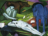 The Shepherds 1912 By Franz Marc