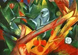 The Monkey 1912 By Franz Marc