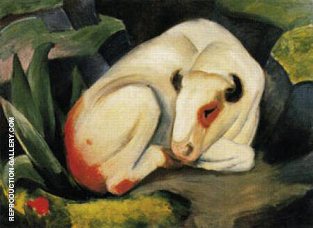 The Bull 1911 by Franz Marc | Oil Painting Reproduction