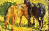 Small Horse Picture 1909 By Franz Marc