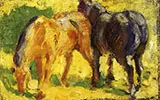 Small Horse Picture 1909 By Franz Marc