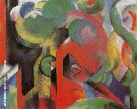 Small Composition III 1913 By Franz Marc