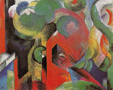 Small Composition III 1913 By Franz Marc