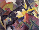 Leaping Horse 1912 By Franz Marc
