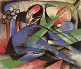 Dreaming Horse 1913 By Franz Marc