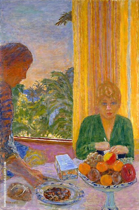 The Green Blouse 1919 by Pierre Bonnard | Oil Painting Reproduction