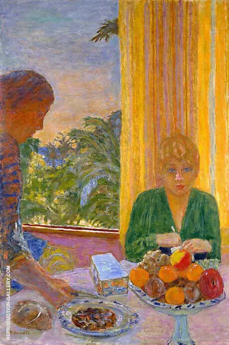The Green Blouse 1919 By Pierre Bonnard