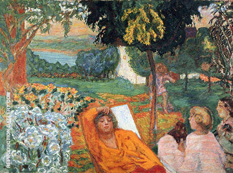 Siesta 1914 by Pierre Bonnard | Oil Painting Reproduction
