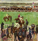 Races at Longchamp 1894 By Pierre Bonnard