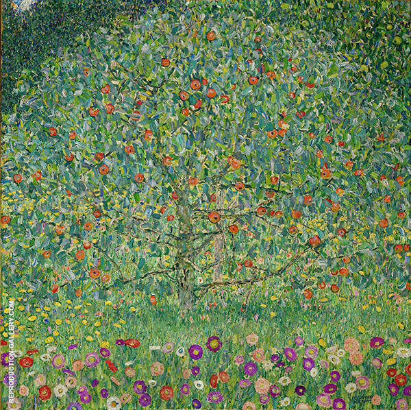 Apple Tree 1 c1912 by Gustav Klimt | Oil Painting Reproduction