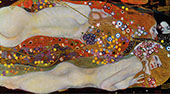 Water Serpents II By Gustav Klimt