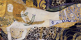 Water Serpents I By Gustav Klimt