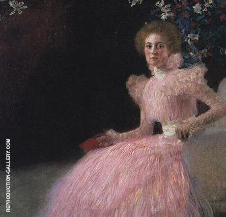 Portrait of Sonja Knips 1889 By Gustav Klimt
